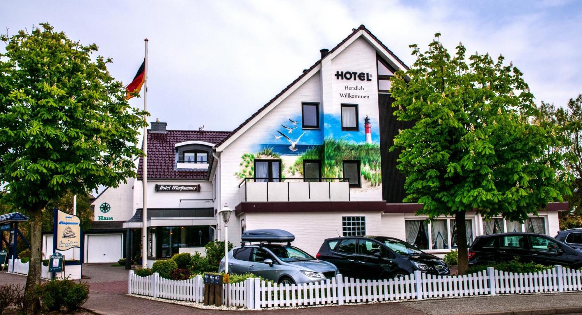 Hotel Windjammer Büsum Esterno foto